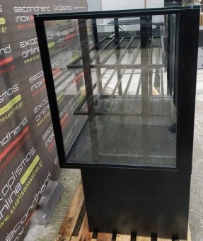 Βιτρίνα Ζαχαροπλαστείου Εξωτερικό Μοτέρ Μεταχειρισμένη - SecondHandInox