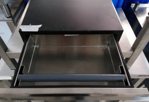 μεταχειρισμένο μονο συρταρι καφε - secondhandinox