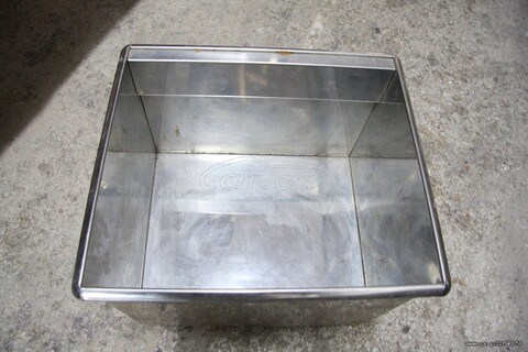 Κάδος Ανοξείδωτος 36,5x32x31 μεταχειρισμενος