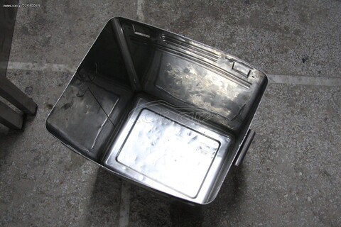 Κάδος Ανοξείδωτος 35x30x45 Μεταχειρισμένος